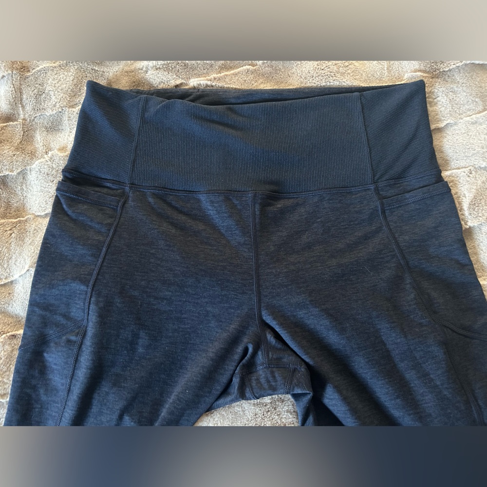 Athleta Exhale Heel Tight, XLT Navy